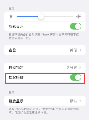 淄博苹果授权维修站分享iPhone轻点无法唤醒怎么办