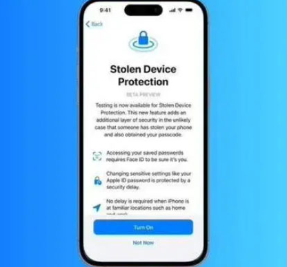 淄博苹果授权维修店分享被盗设备保护功能开启方法 