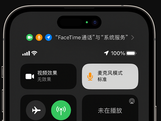 淄博苹果授权维修网点分享iPhone在通话时让你的声音更清晰 