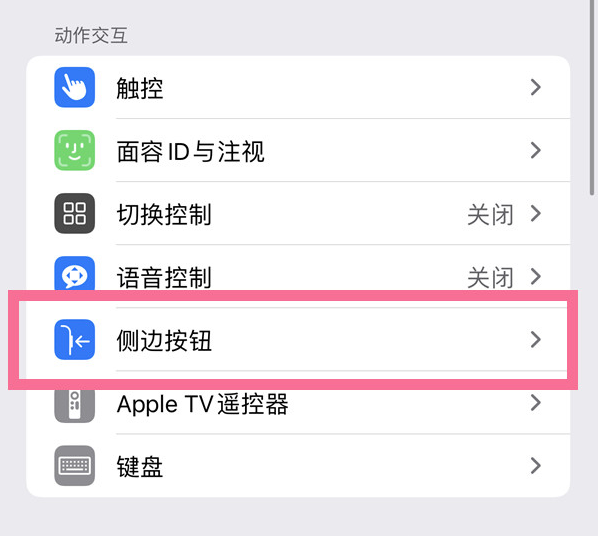 淄博苹果14维修店分享iPhone14 Plus侧键双击下载功能关闭方法 