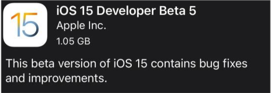 淄博苹果手机维修分享如何升级到iOS15.0 beta5 